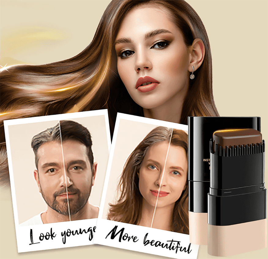 Tinte Instantáneo con Peine para Cabello en Barra